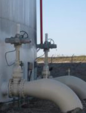 Rotork IQ 엑츄에이터는 텍사스 Corpus Christi 근처 항구 MMLP tank farm에 설치 되었다.