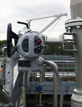 Rotork IQ modulating actuators supporting wastewater management in Milan