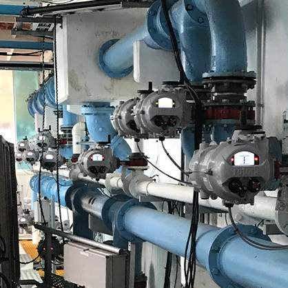 Rotork provide electric actuation technology at New Zealand water treatment plants