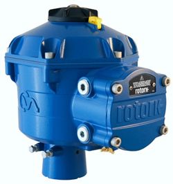 Rotork CVA specified for flow control duty on gas turbine pre-heater plants