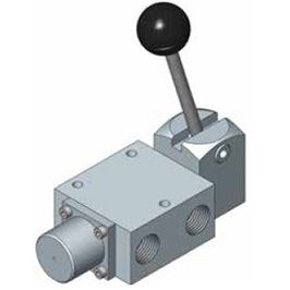 1600 Series Lever Operated (Detented) Spring Return 